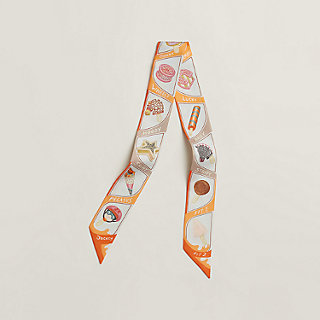 Twilly 《ファニー・アイスクリーム》 - オレンジ | Hermès - エルメス